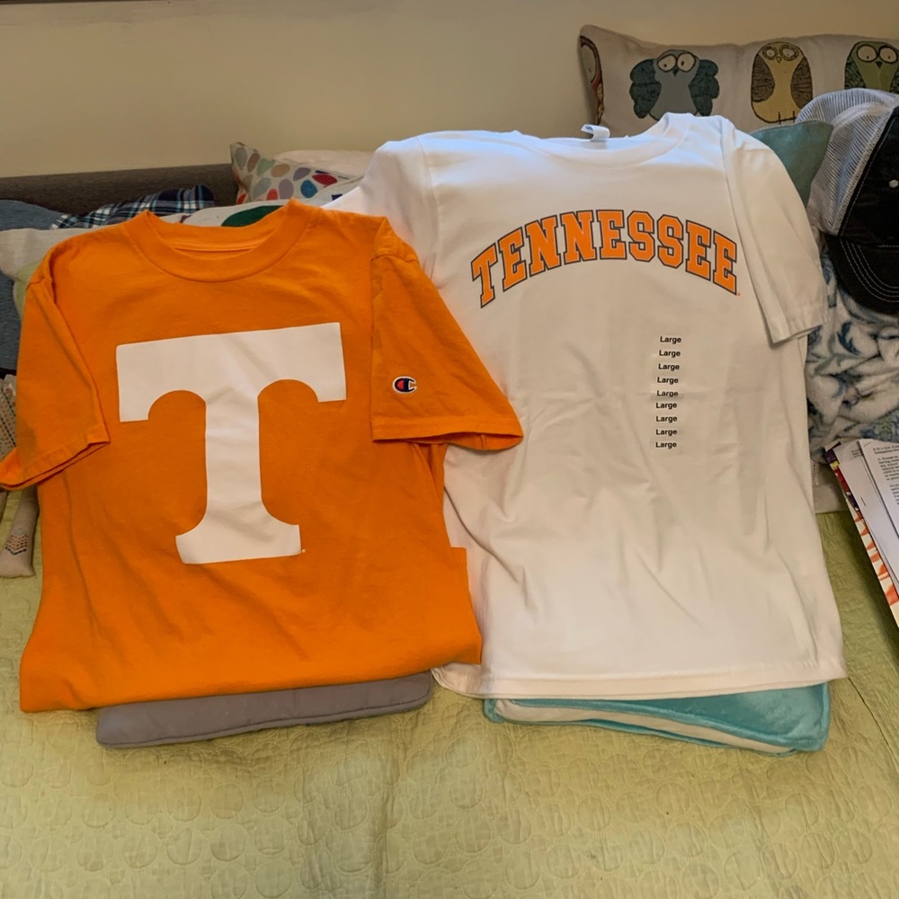 Boys size Large University of Tennessee t shirts